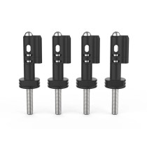 Fixation universelle Maxtrax 40 mm - Set 4 pièces, idéal 4x4